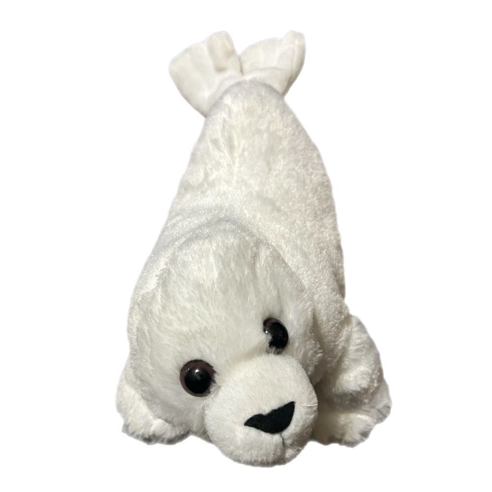 Wild Republic Harp Seal Pup Plush Stuffed Animal